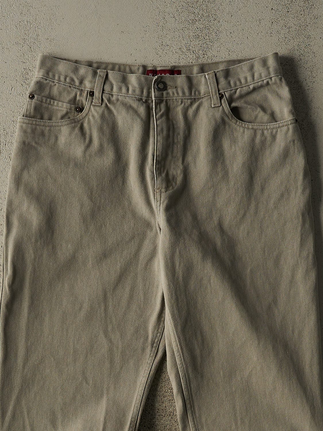 Vintage Y2K Beige Nevada Denim Pants (31x30.5)
