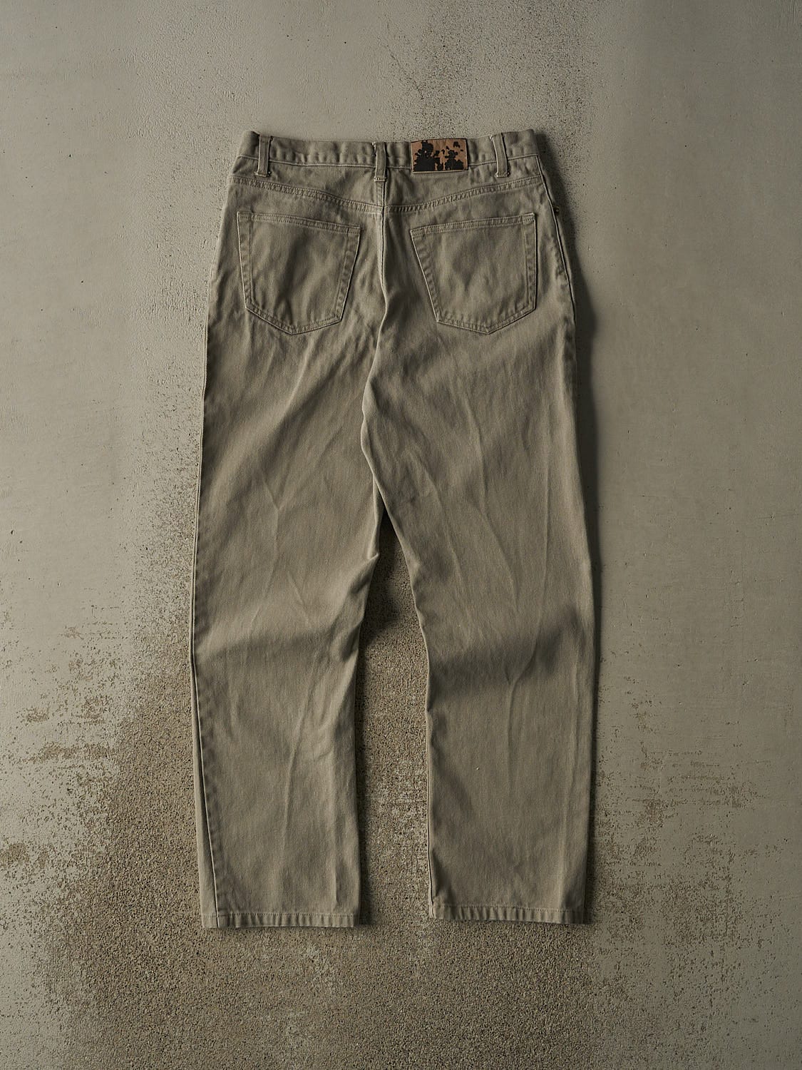 Vintage Y2K Beige Nevada Denim Pants (31x30.5)
