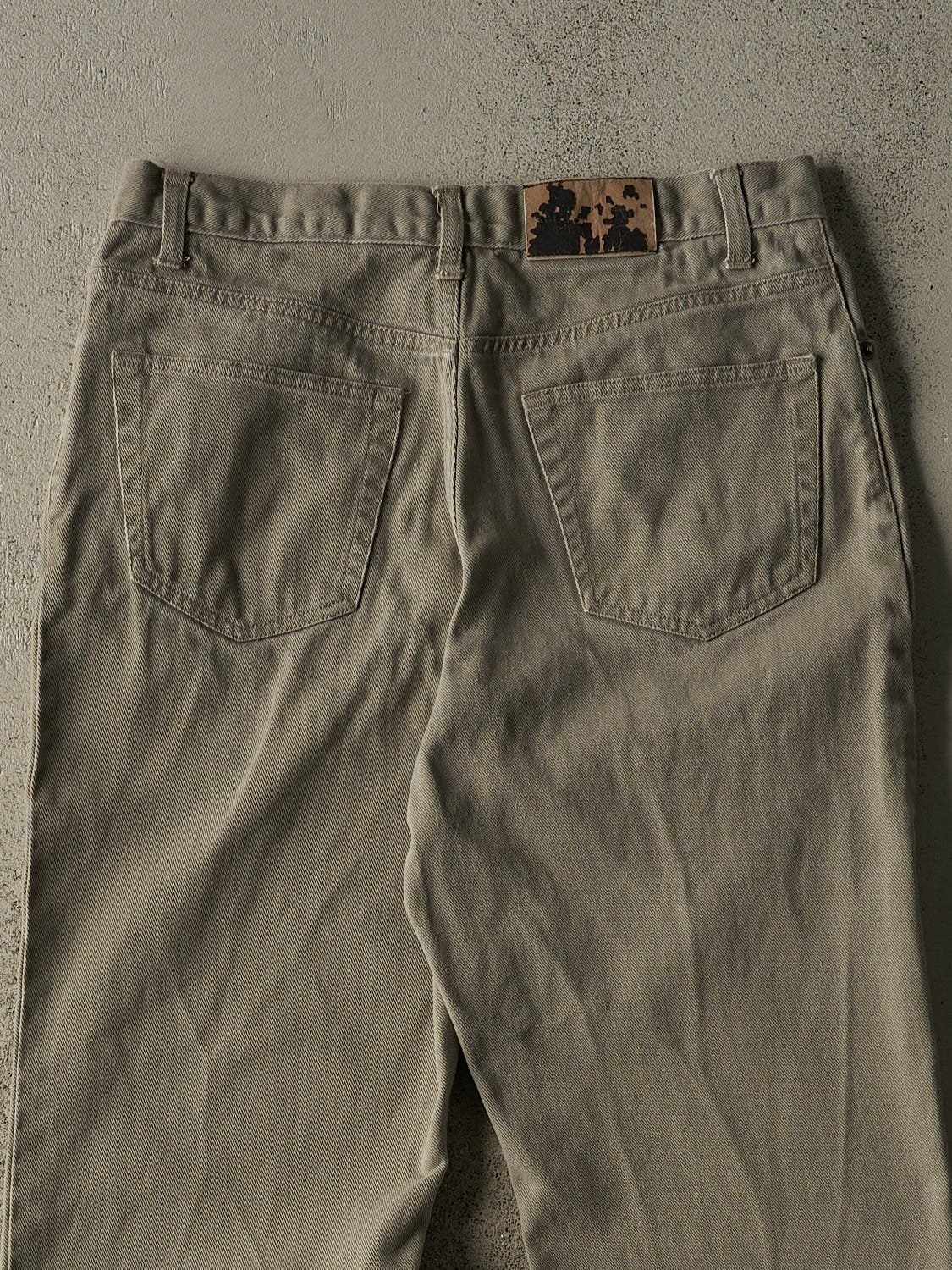 Vintage Y2K Beige Nevada Denim Pants (31x30.5)