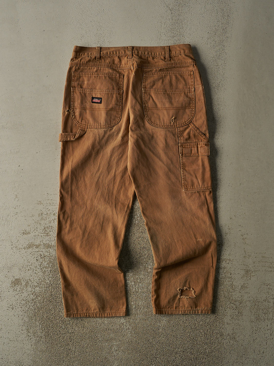 Vintage Y2K Camel Dickies L Pocket Double Knee Carpenter Pants (35x29)