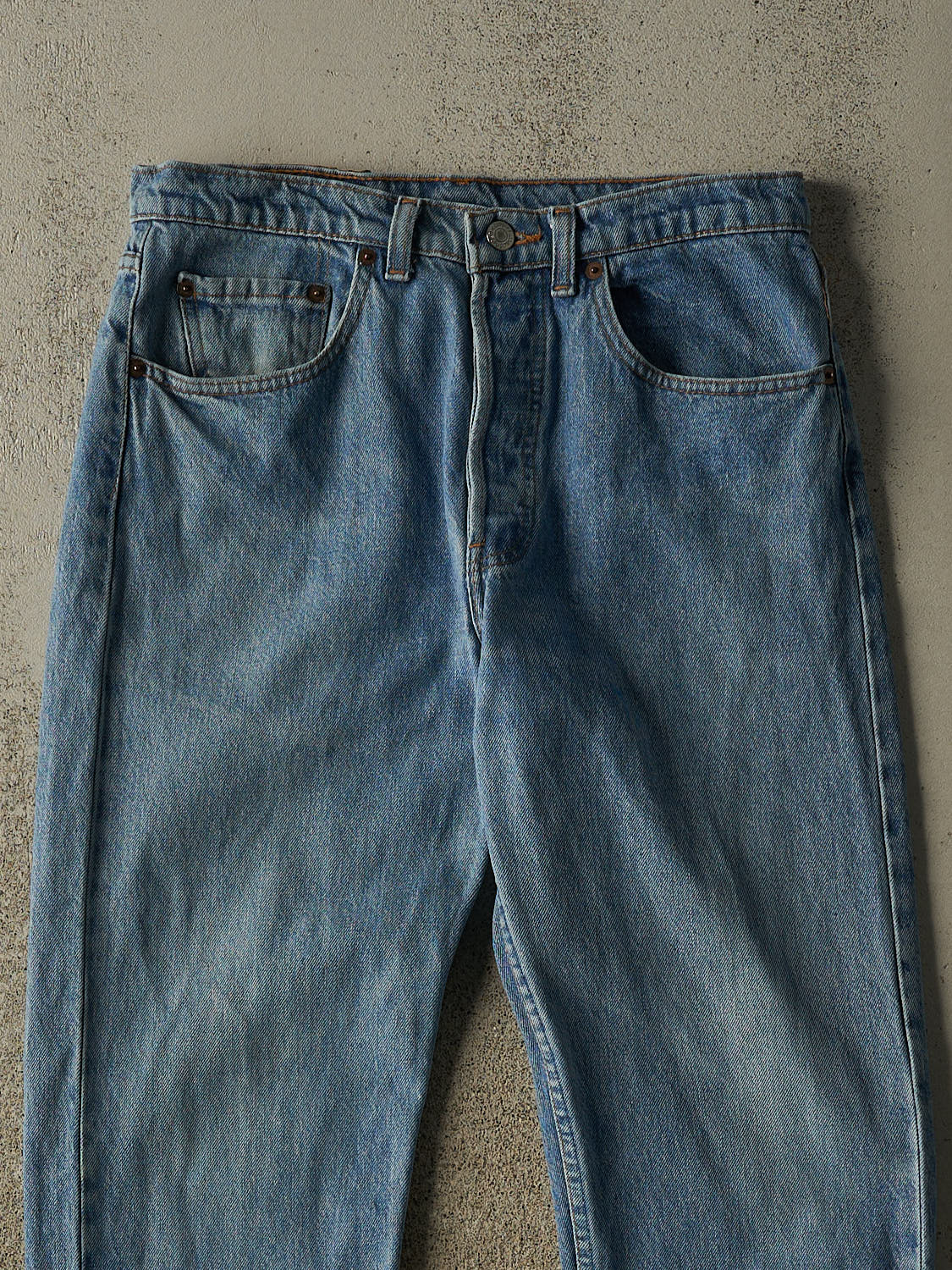 Vintage 90s Light Wash Levi's 501 Jeans (30x30)