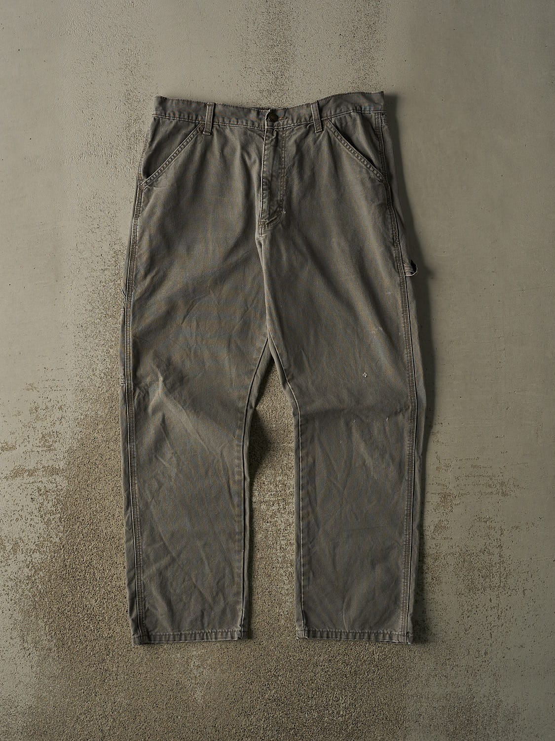 Vintage 90s Green Rustler Carpenter Pants (34x30)