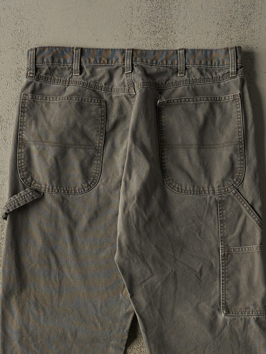 Vintage 90s Green Rustler Carpenter Pants (34x30)