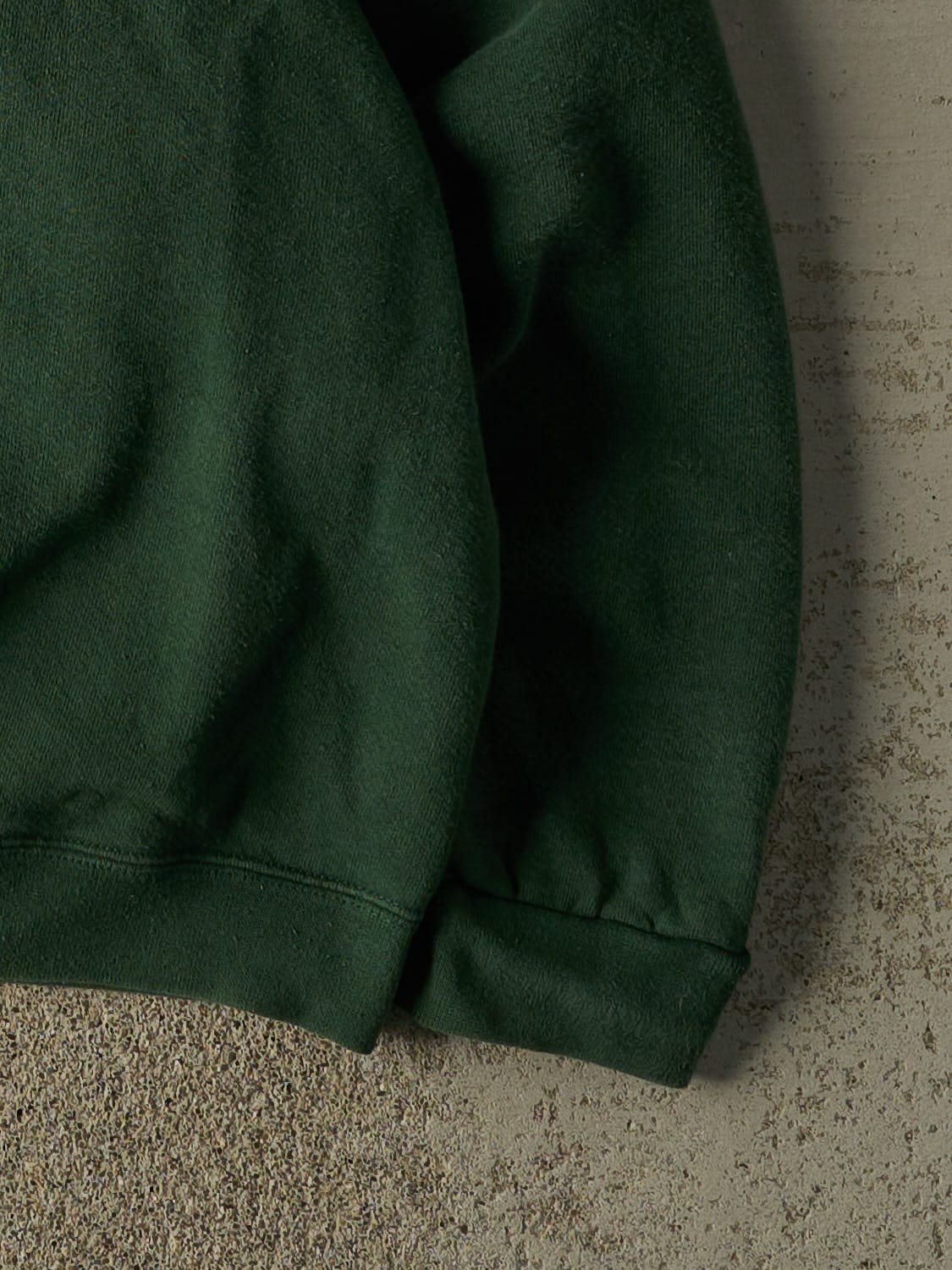 Vintage 90s Green Blank Crewneck (XL/XXL)