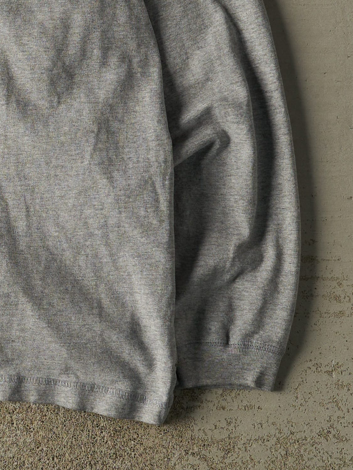 Vintage 90s Grey Levi's Lightweight Hoodie (XXL)