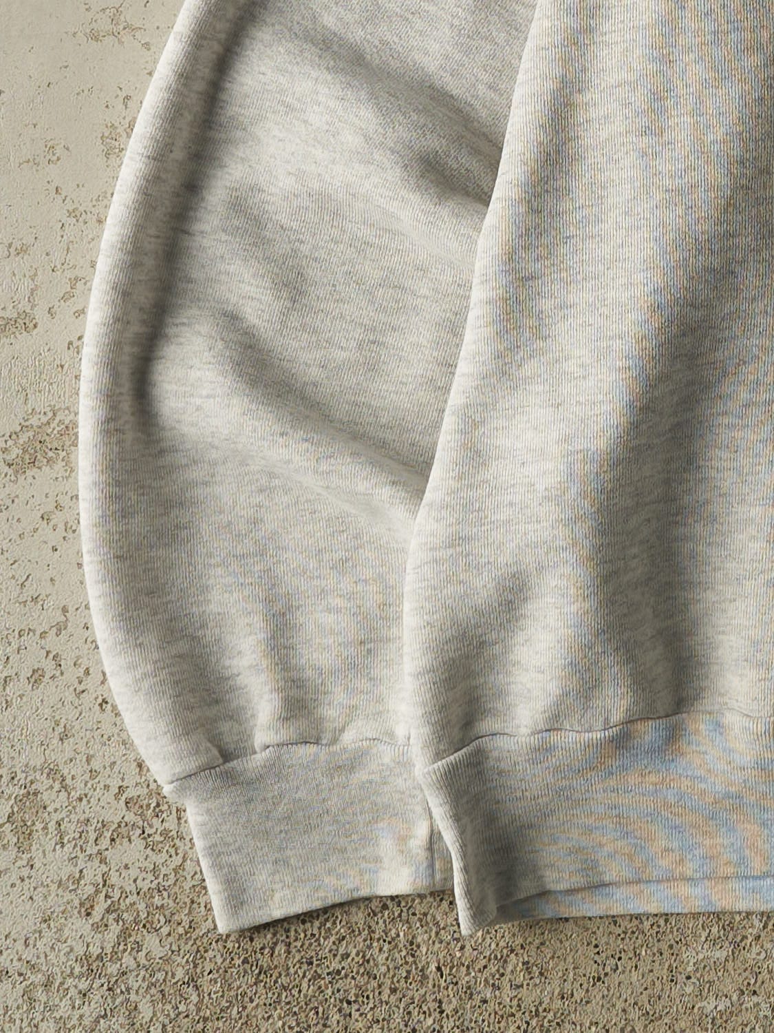 Vintage 90s Heather Grey Green Bay Packers Embroidered Turtleneck Crewneck (L)