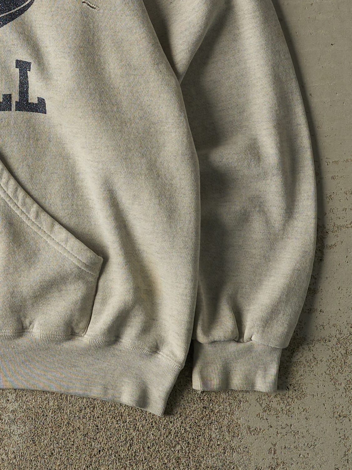 Vintage 90s Heather Grey DeWitt Jr Panthers Football Hoodie (L/XL)