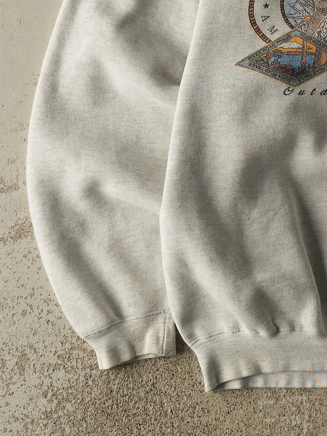 Vintage 90s Heather Grey Sportsman Crewneck (M/L)