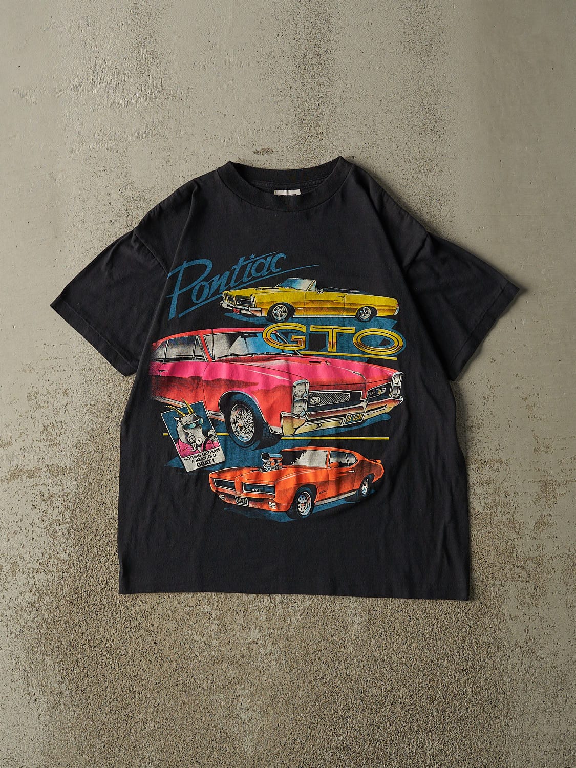 Vintage 80s Black Pontiac GTO Single Stitch Tee (M) – Rebalance