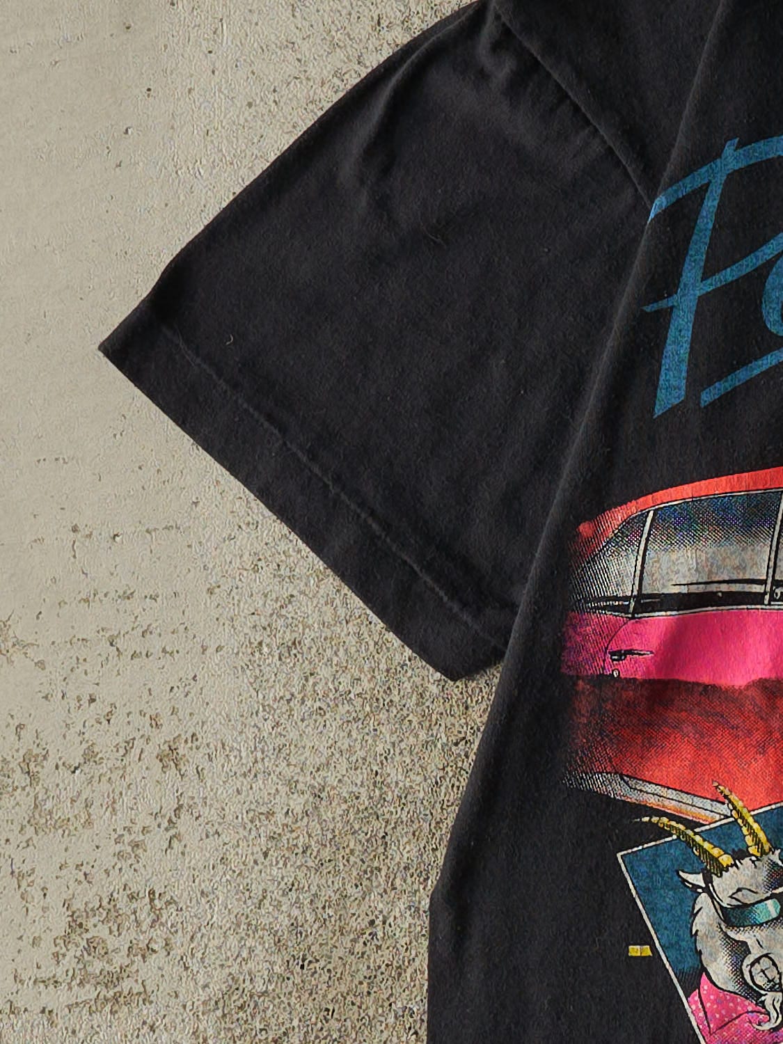 Vintage 80s Black Pontiac GTO Single Stitch Tee (M)