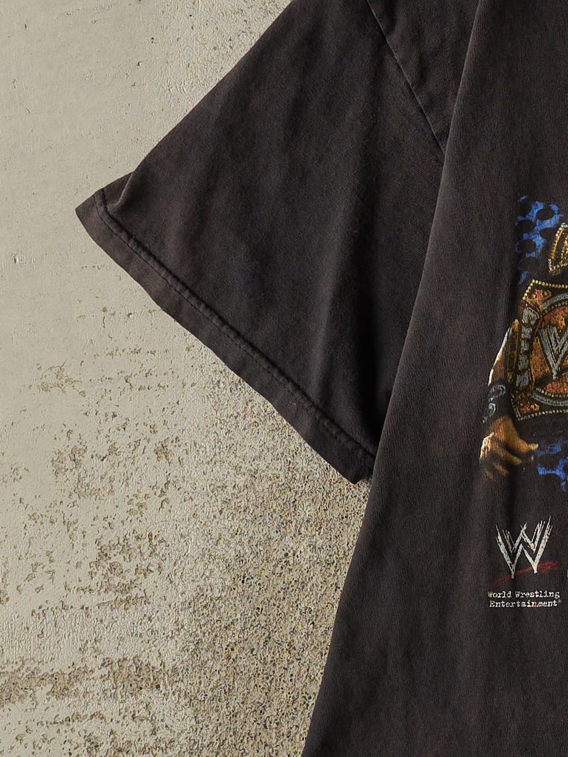 Vintage Y2K Faded Black John Cena Tee (L)