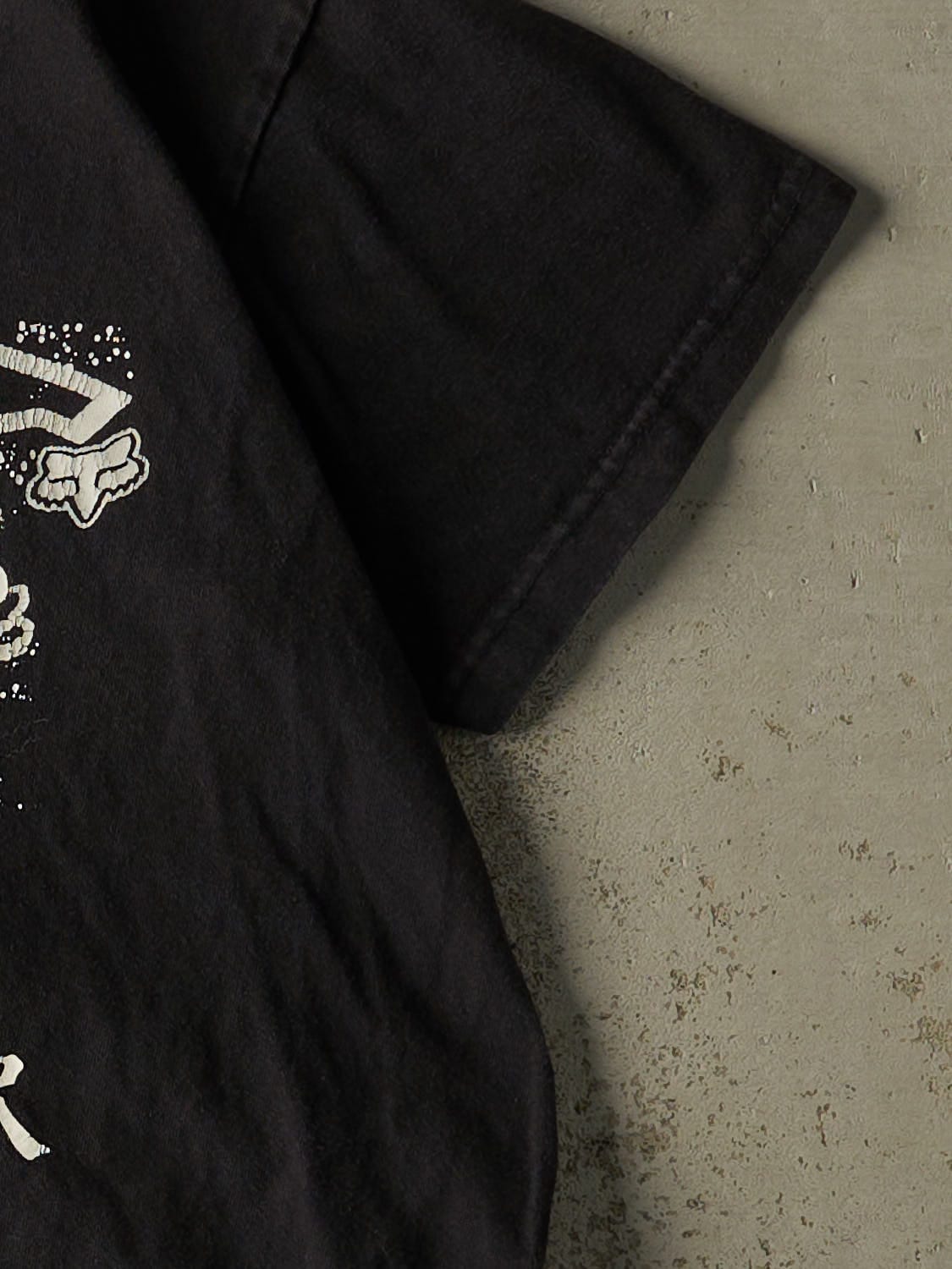 Vintage Y2K Black Fox Racing x Monster Energy Tee (M)