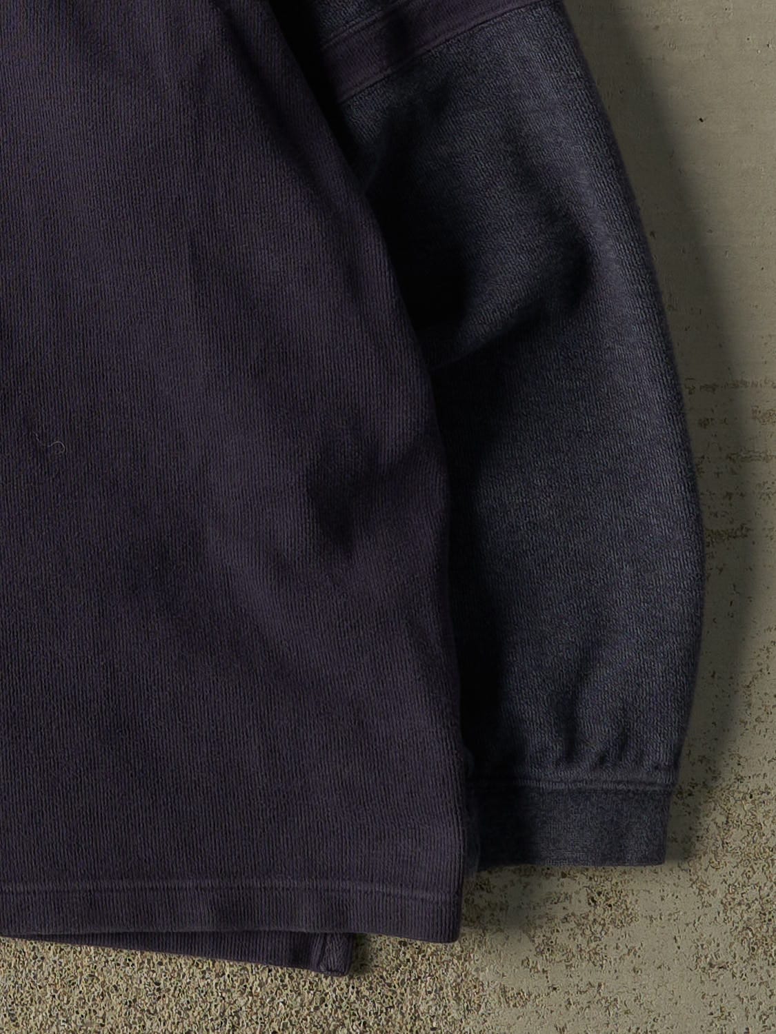 Vintage Y2K Navy Blue Eddie Bauer Thermal Long Sleeve (L/XL)