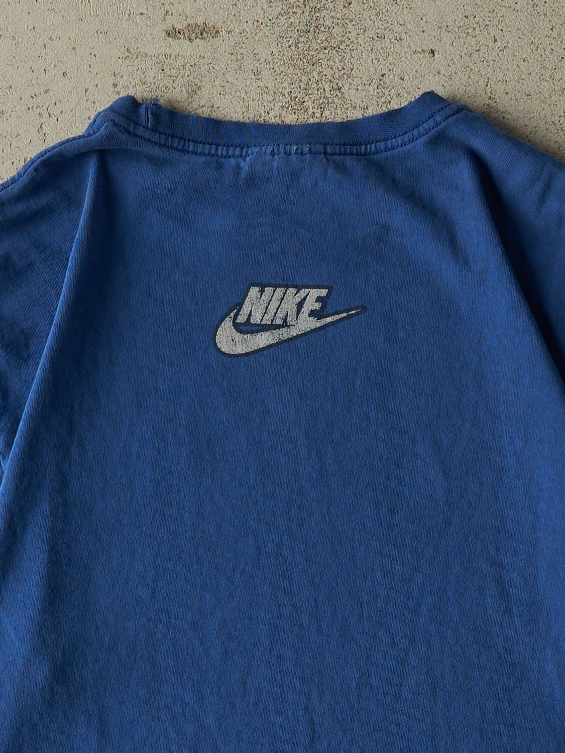 Vintage Y2K Blue Nike Tee (M)