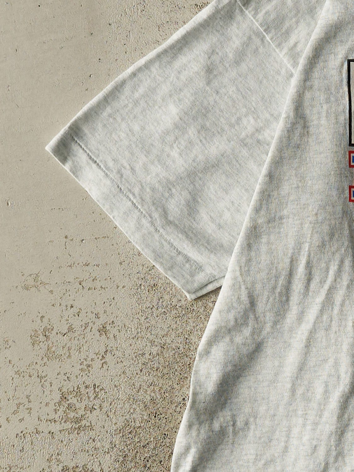 Vintage 90s Heather Grey CCM Hockey Tee (L/XL)