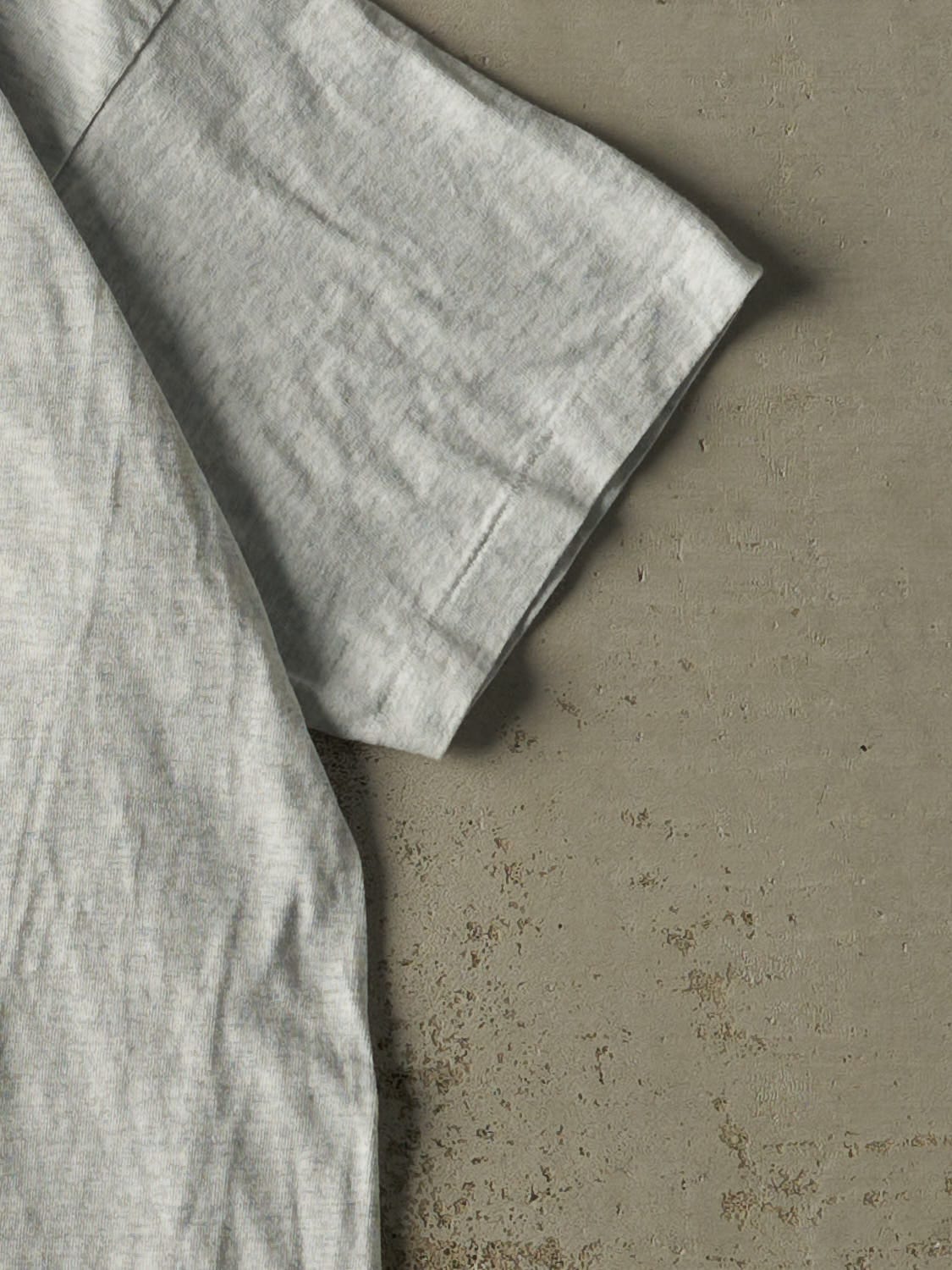 Vintage 90s Heather Grey CCM Hockey Tee (L/XL)