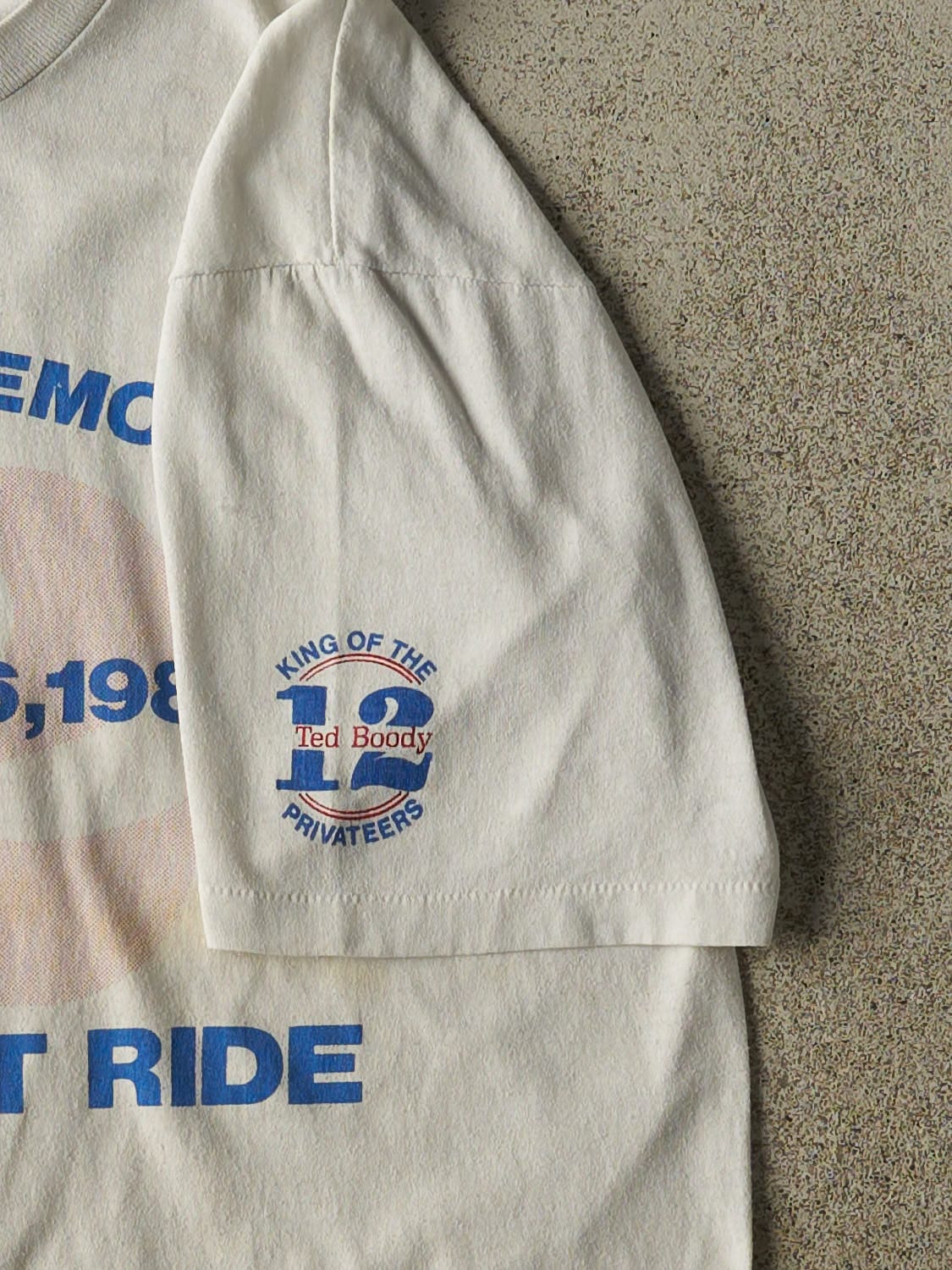 Vintage 88' White Ted Boody Memorial Tee (L)