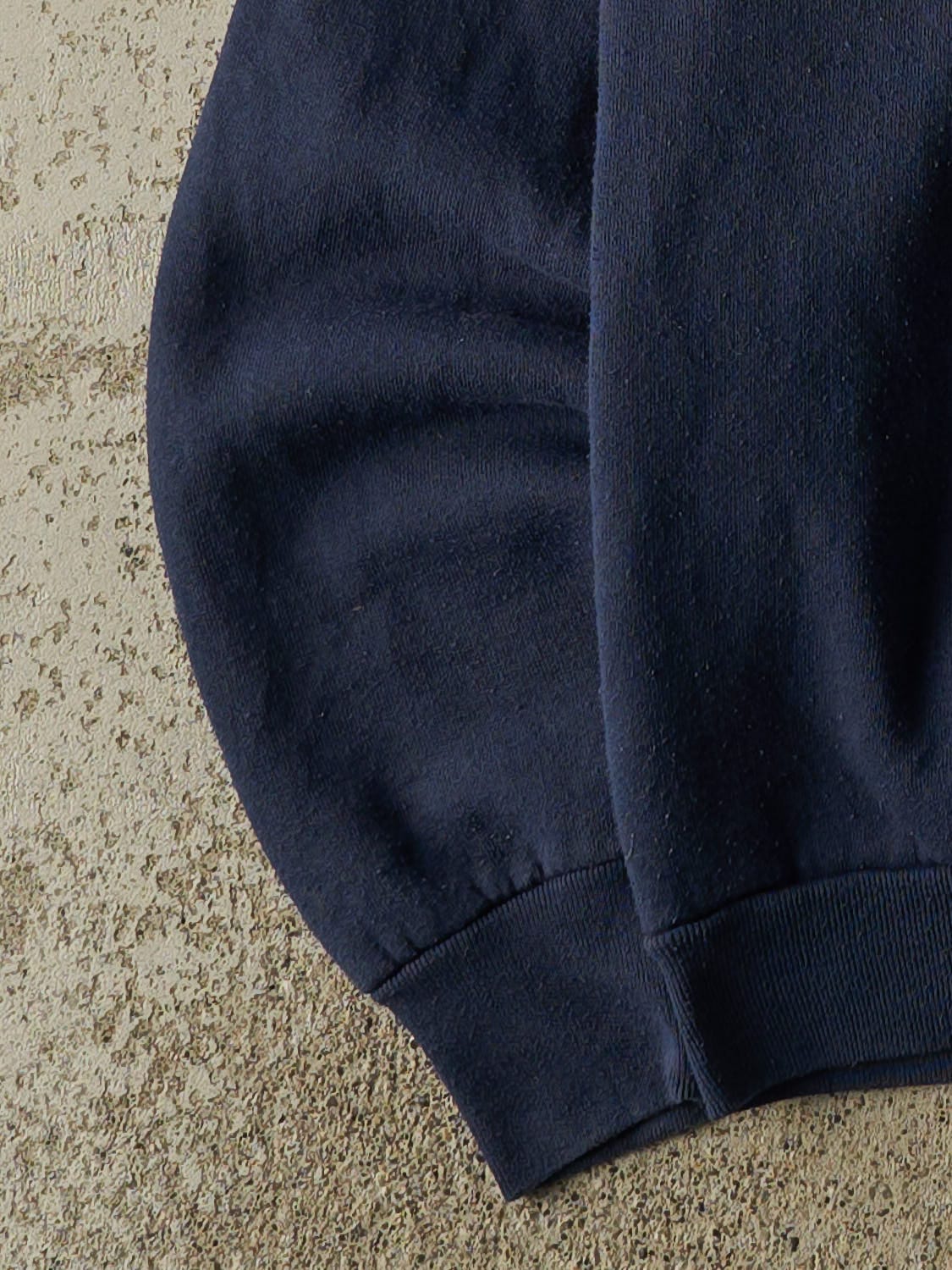 Vintage 90s Navy Blue Geneseo State Lacrosse Crewneck (S/M)