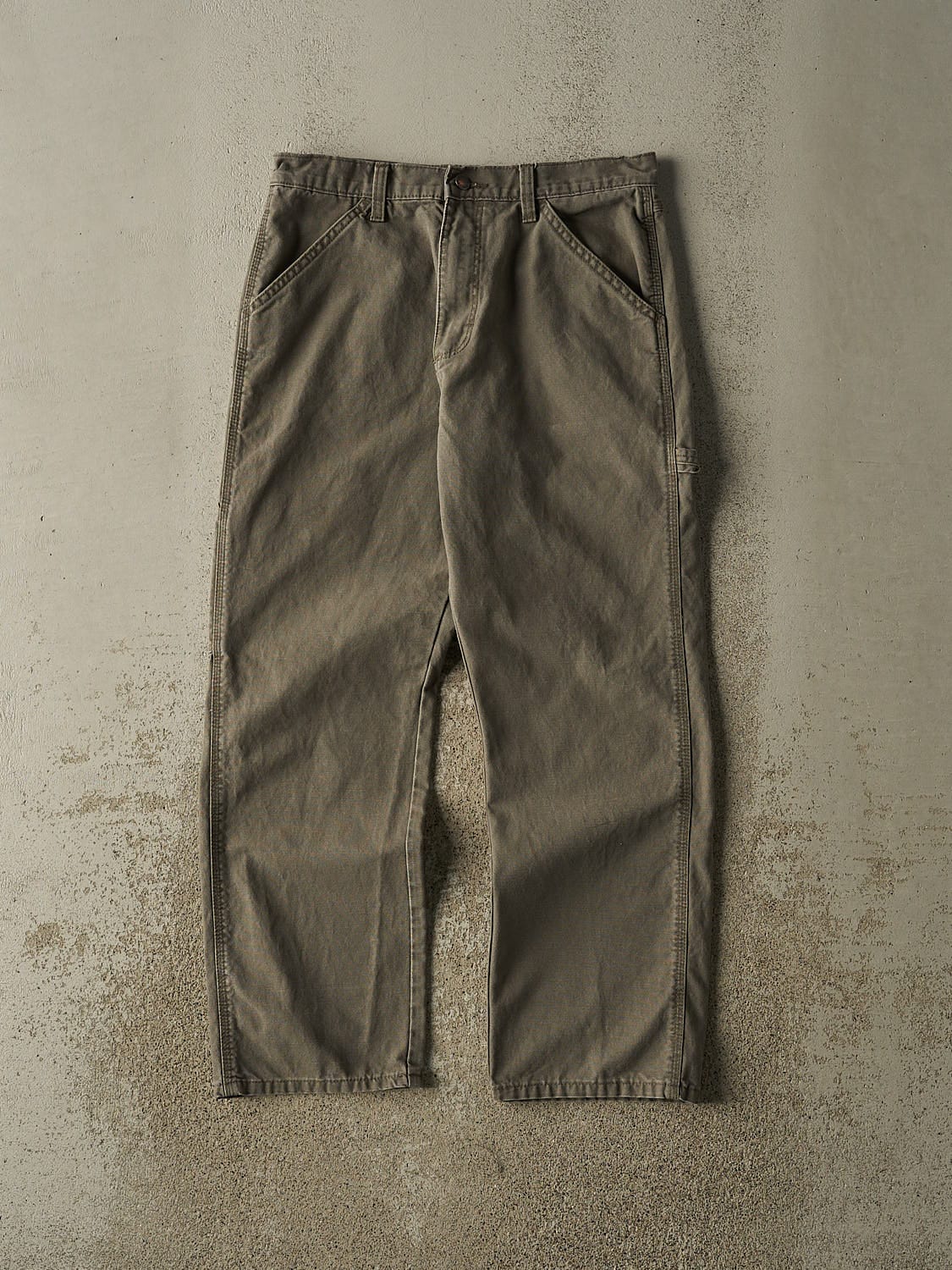 Vintage 90s Green Rustler Carpenter Pants (30x29)