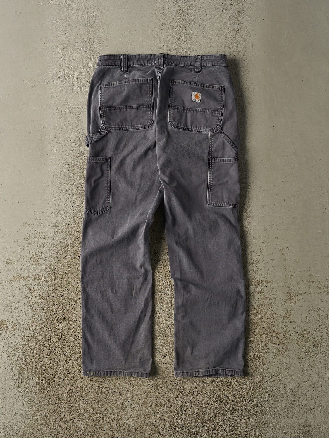 Vintage Y2K Grey Carhartt Carpenter Slim Pants (31x29)