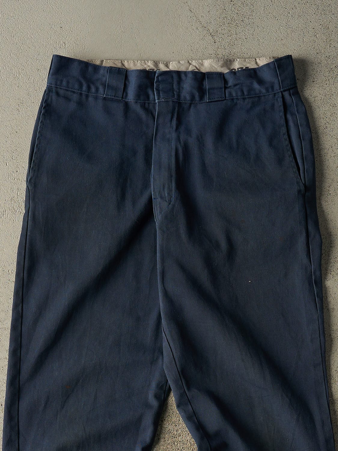Vintage 90s Navy Blue Dickies 874 Work Pants (32x33)