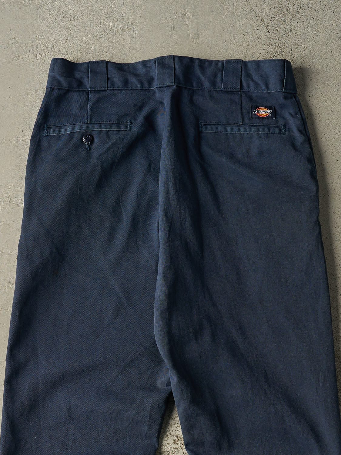 Vintage 90s Navy Blue Dickies 874 Work Pants (32x33)