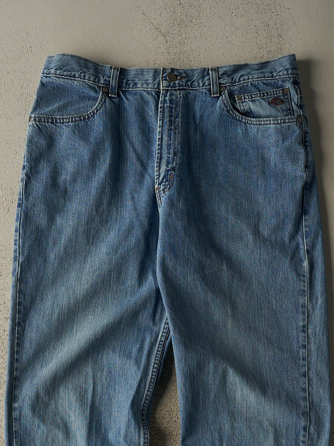 Vintage 90s Light Wash Harley Davidson Jeans (37x32.5)