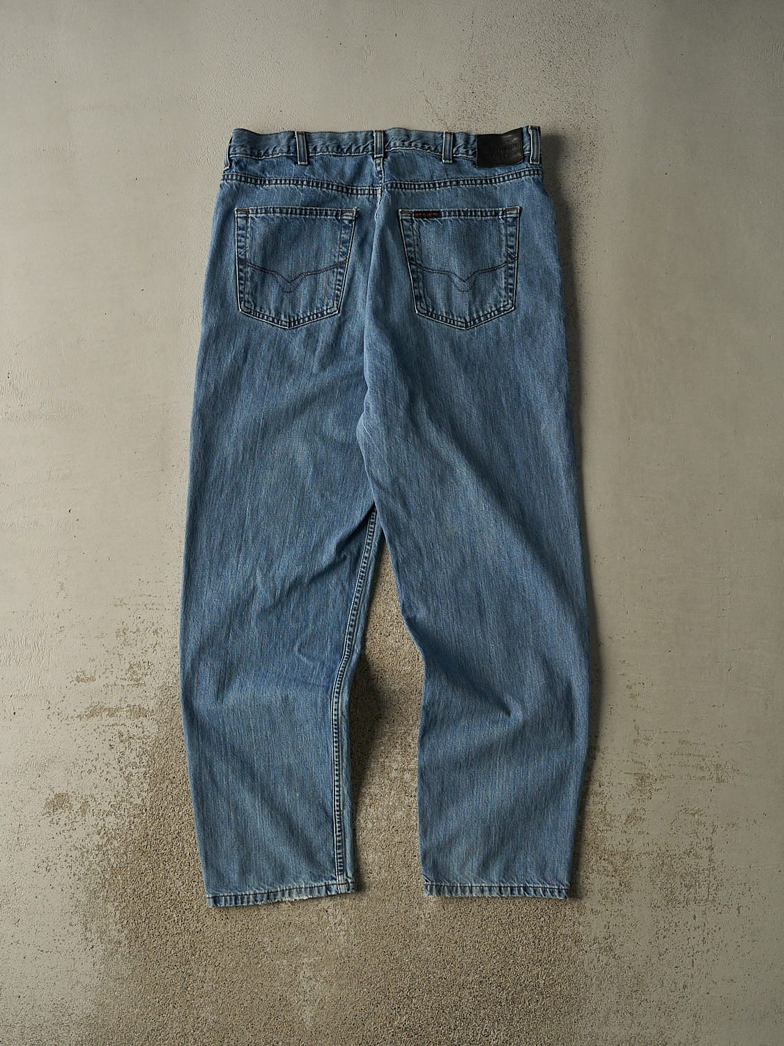 Vintage 90s Light Wash Harley Davidson Jeans (37x32.5)