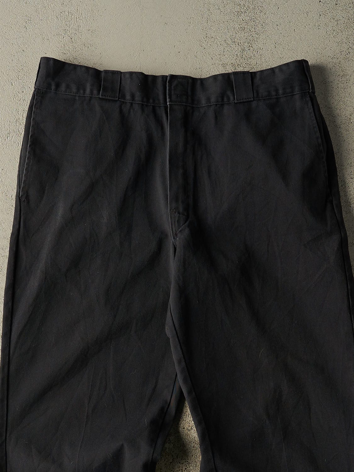 Vintage Y2K Black Dickies 874 Work Pants (35x30.5)