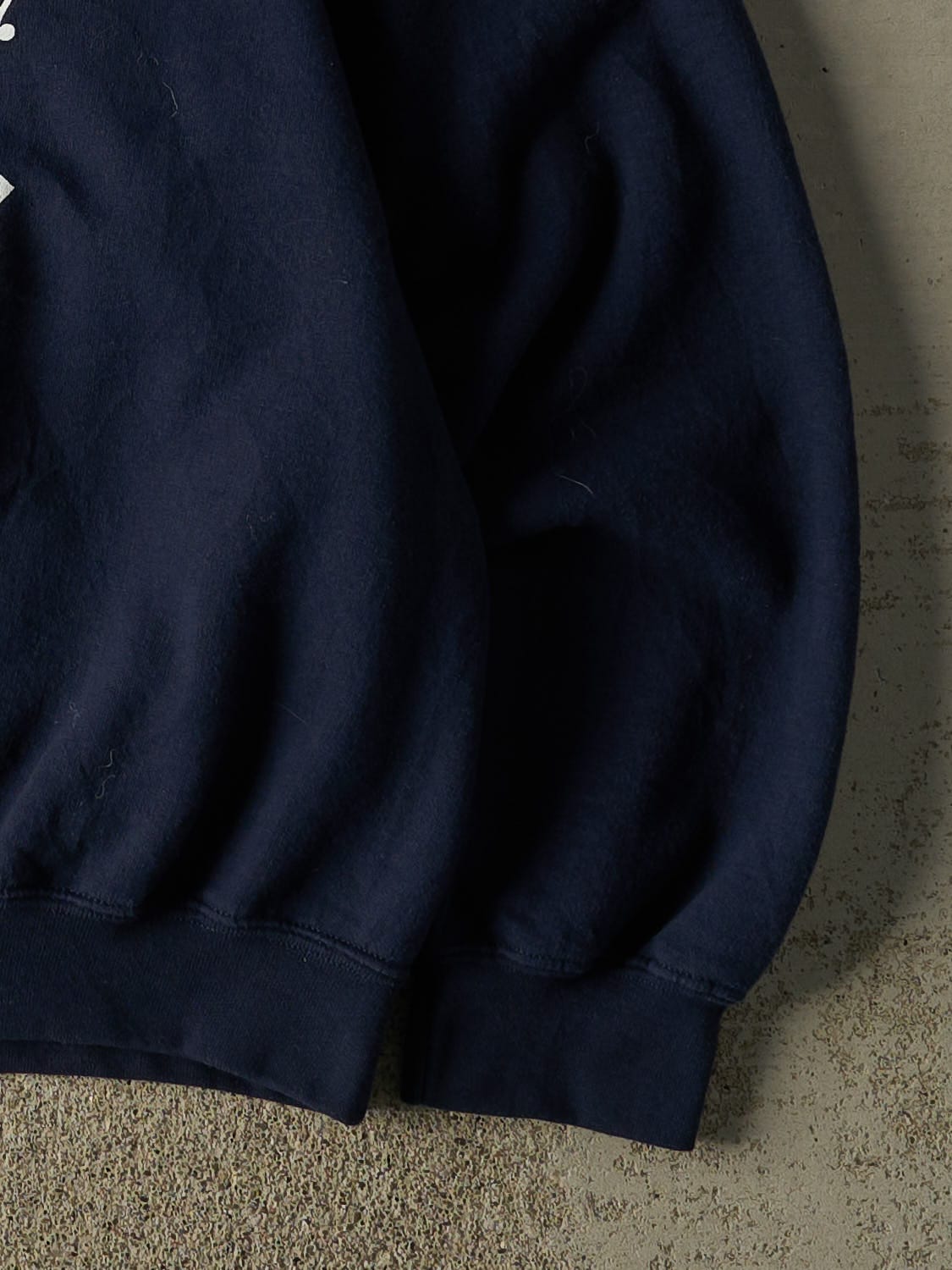 Vintage 90s Navy Blue Kettering College Crewneck (L/XL)