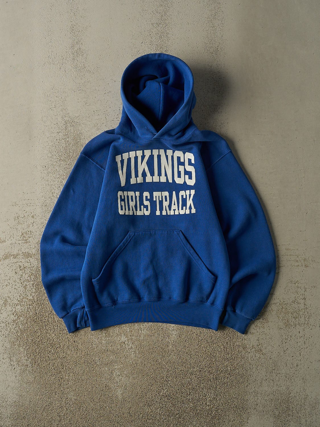 Vintage 90s Blue Vikings Girls Track Hoodie (XS/S)
