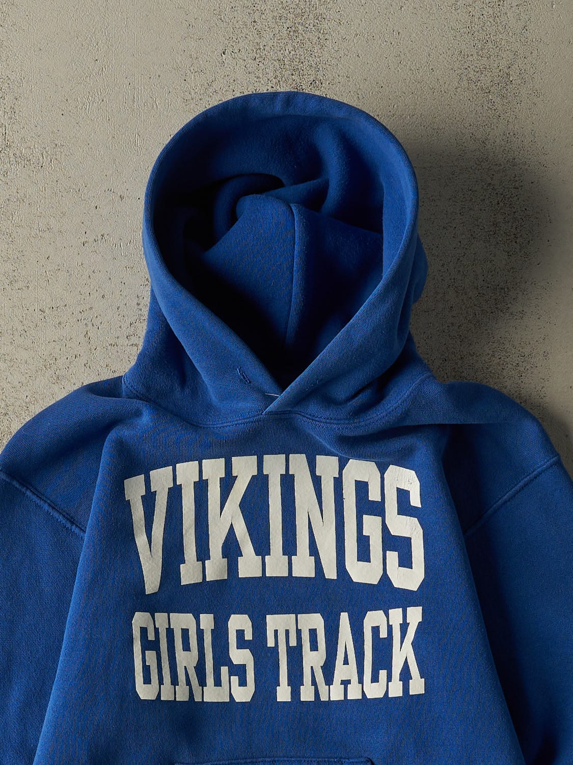 Vintage 90s Blue Vikings Girls Track Hoodie (XS/S)