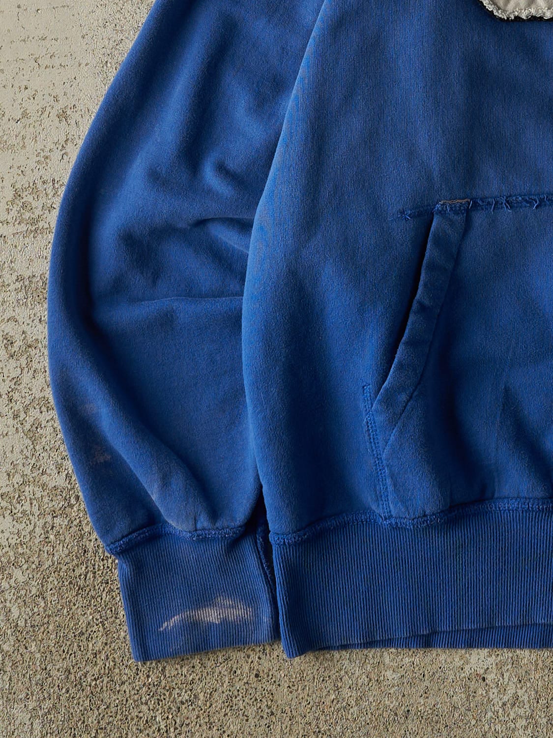 Vintage 90s Blue University of Kentucky Embroidered Hoodie (L/XL)