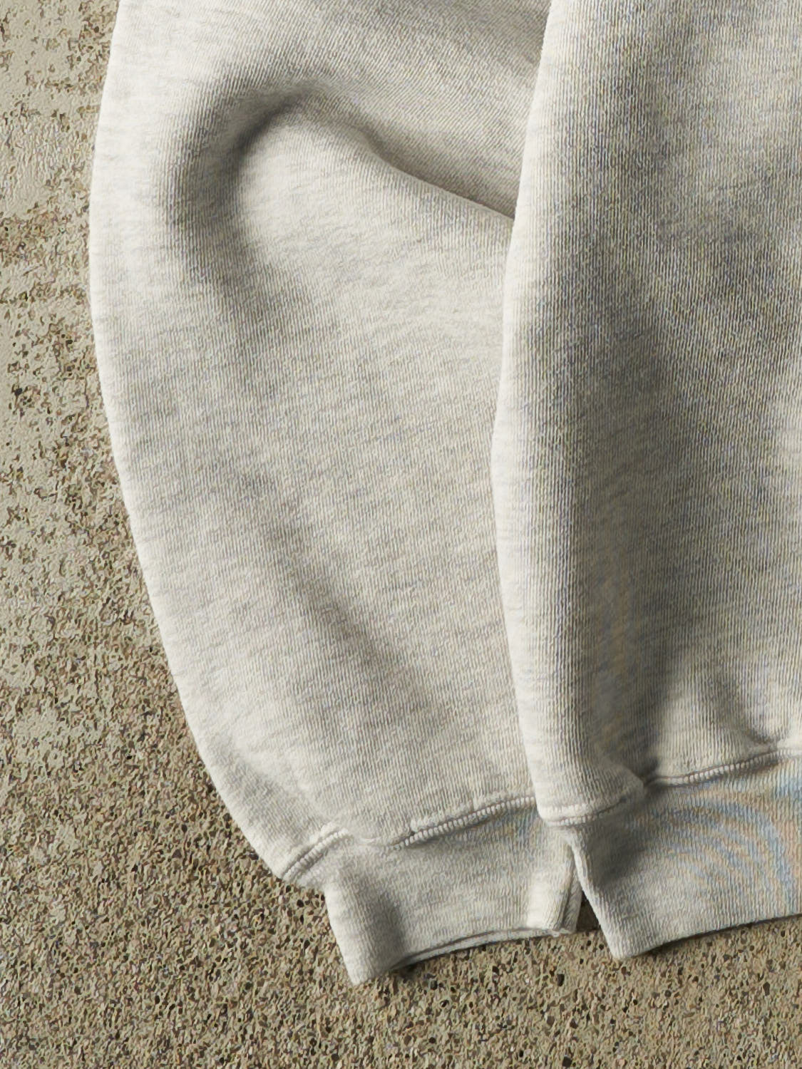 Vintage 80s Heather Grey Minnesota Double Neck Crewneck (M)