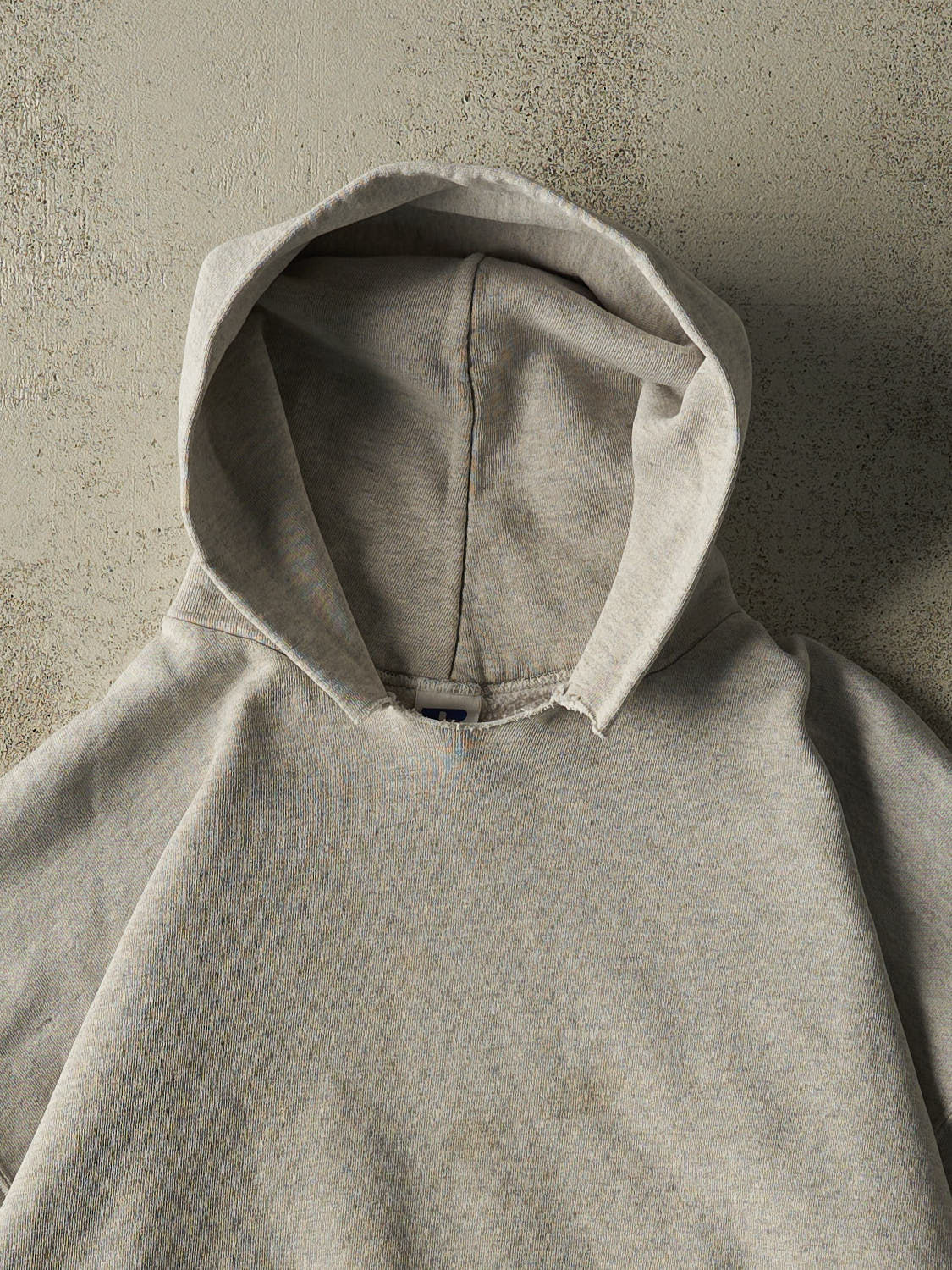 Vintage 90s Grey Russell Athletics Blank Hoodie (XL/XXL)