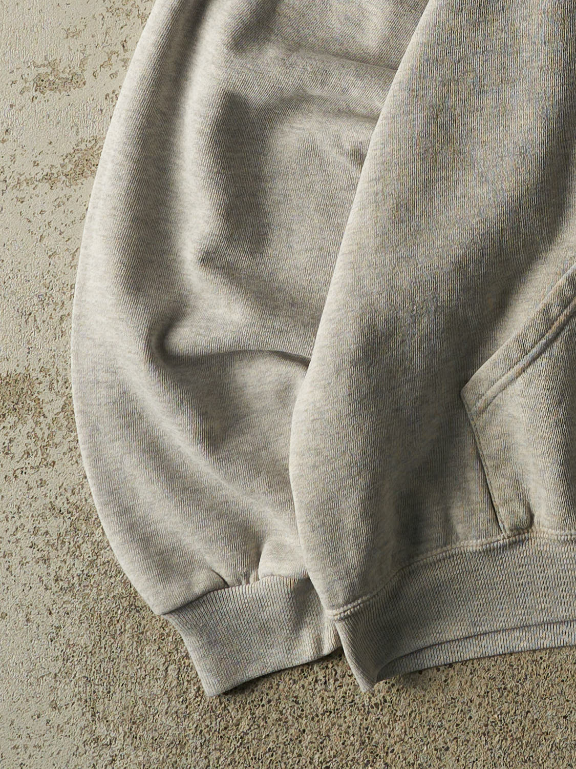 Vintage 90s Grey Russell Athletics Blank Hoodie (XL/XXL)