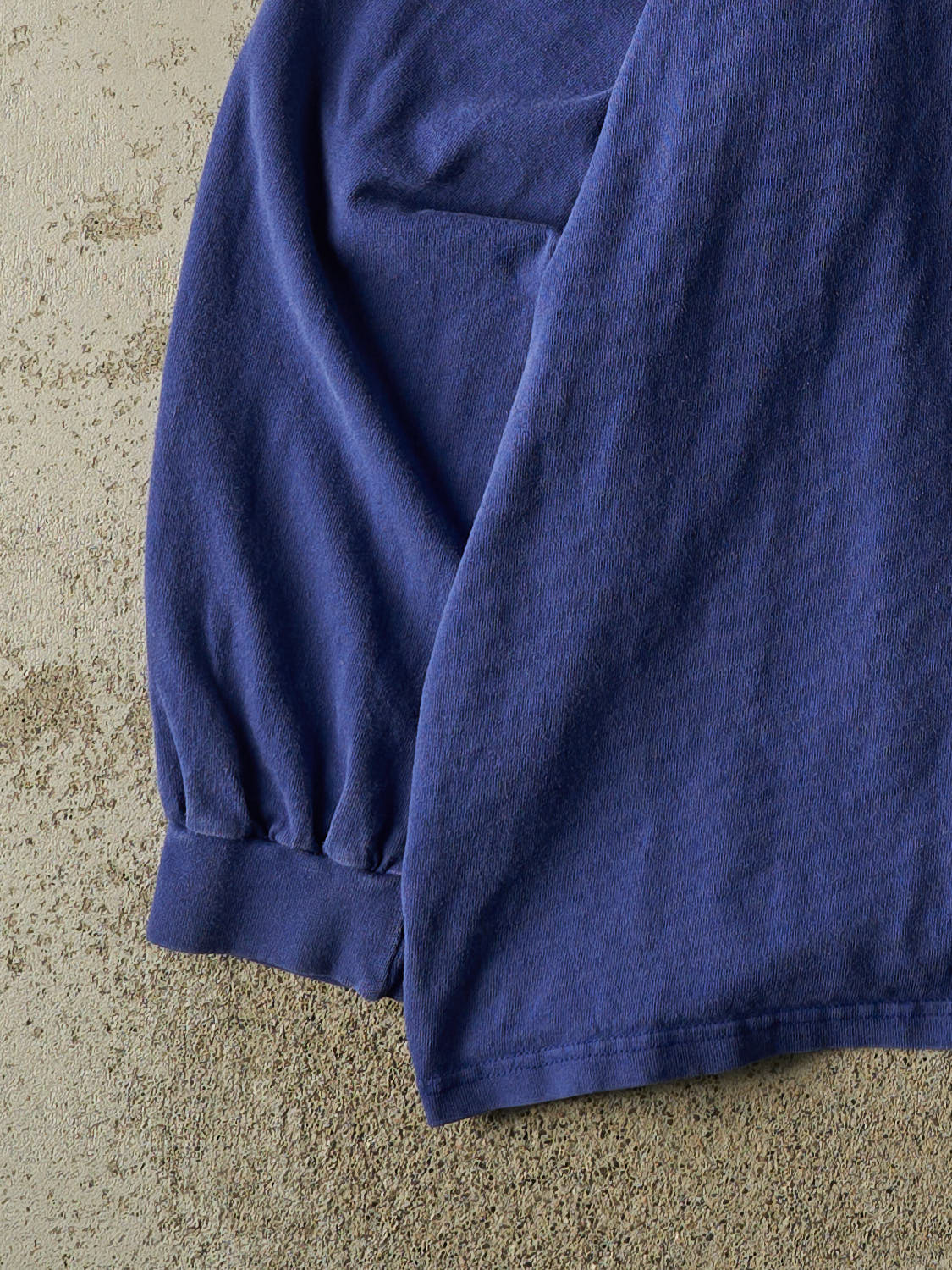 Vintage Y2K Blue Nike Mock Neck Long Sleeve (XL/XXL)