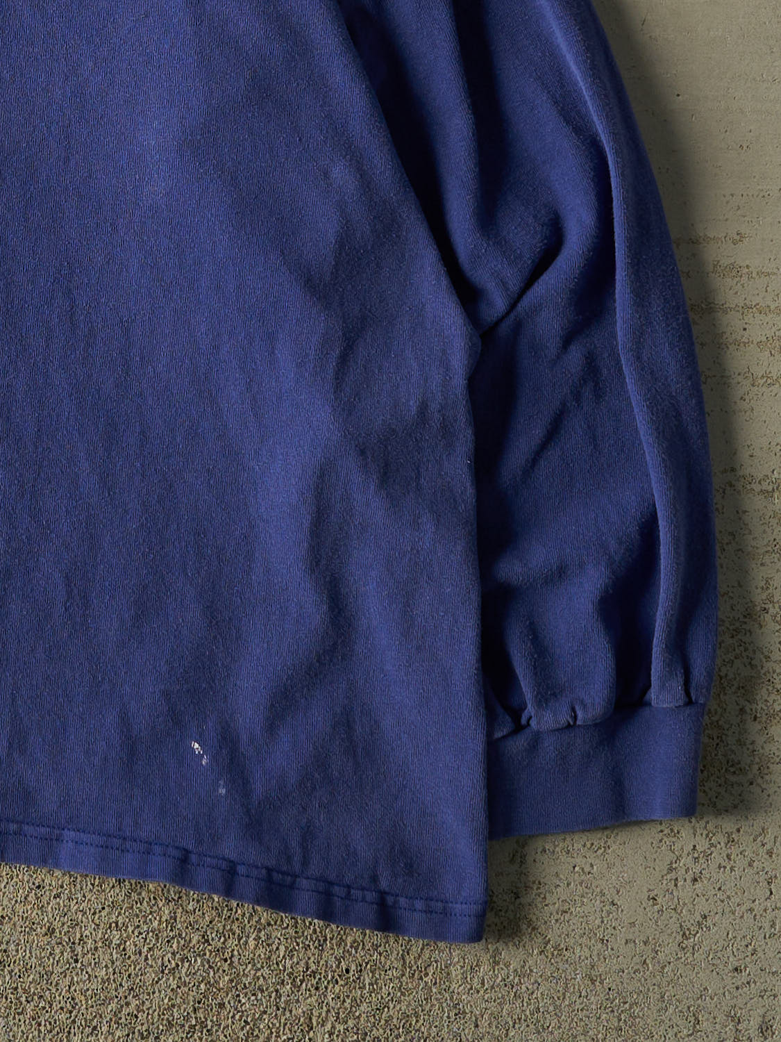 Vintage Y2K Blue Nike Mock Neck Long Sleeve (XL/XXL)