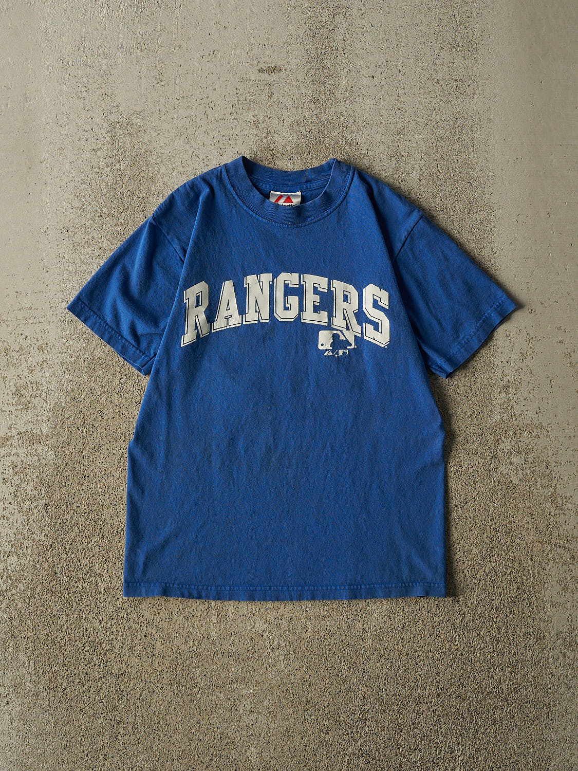 Vintage Y2K Blue Texas Rangers Baby Tee (XXS/XS)