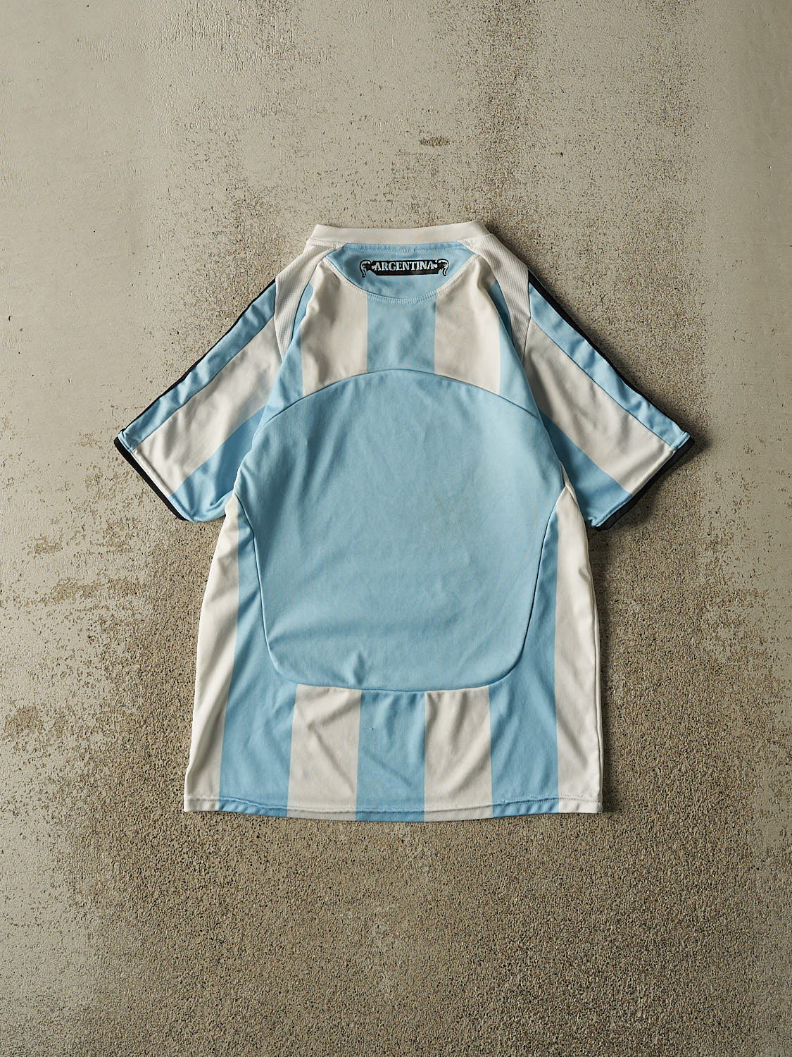Vintage Y2K Blue Argentina Soccer Jersey (XS/S)