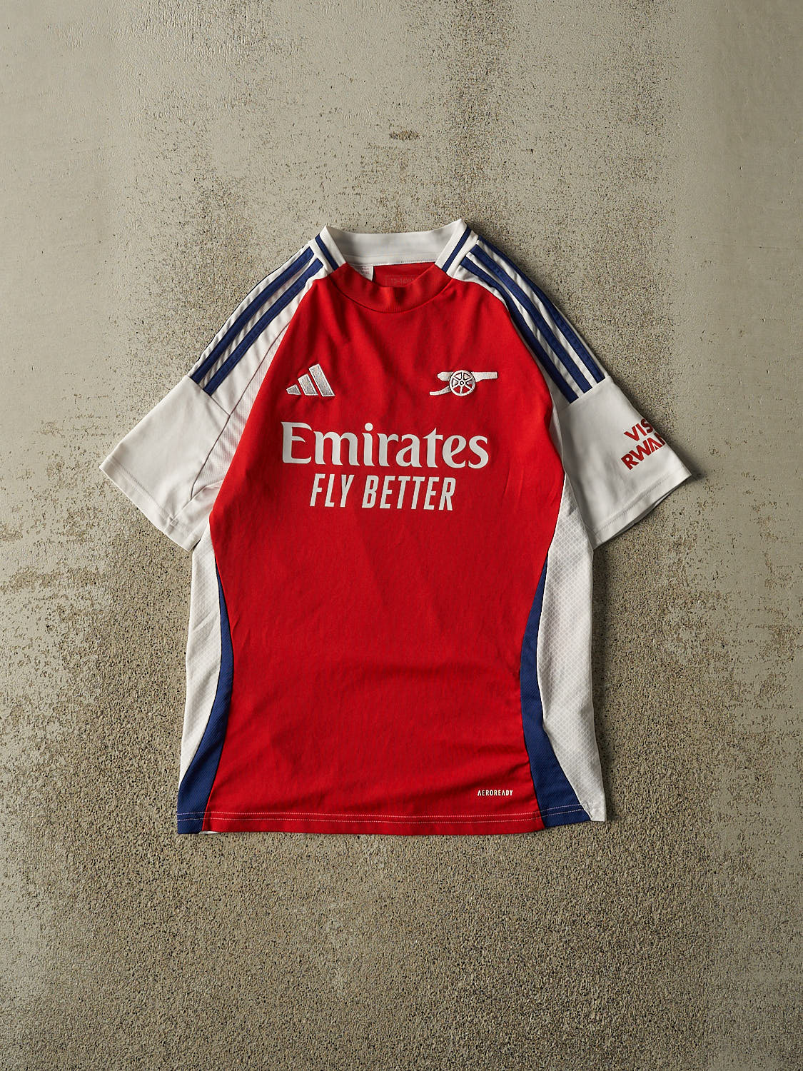 Vintage Y2K Red Arsenal FC #7 Saka Soccer Jersey (XS/S)