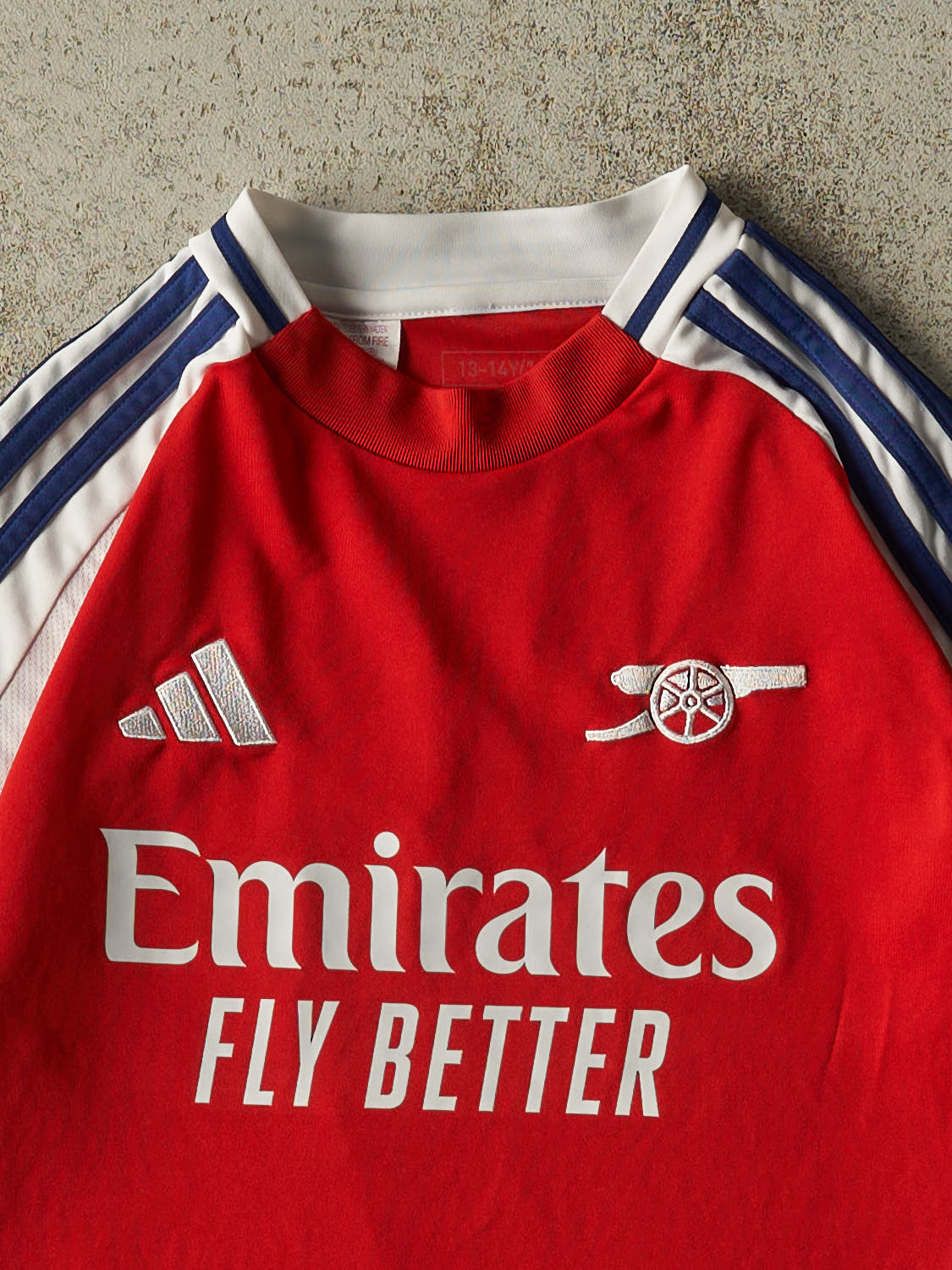 Vintage Y2K Red Arsenal FC #7 Saka Soccer Jersey (XS/S)