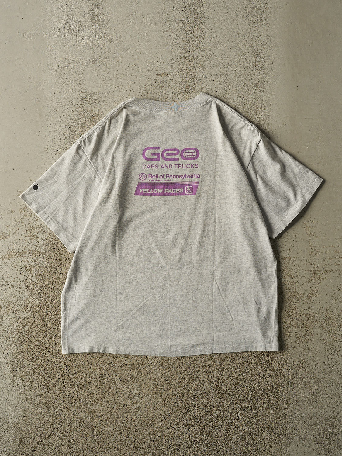 Vintage 93' Heather Grey Philadelphia Distance Run Tee (M/L)