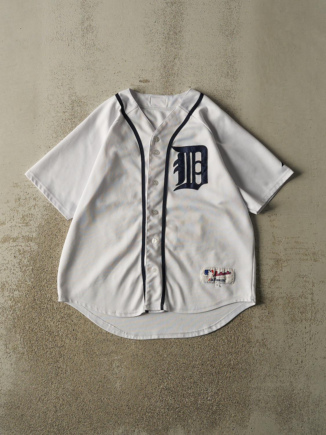 Vintage Y2K White Detroit Tigers #21 Willis Baseball Jersey (L)