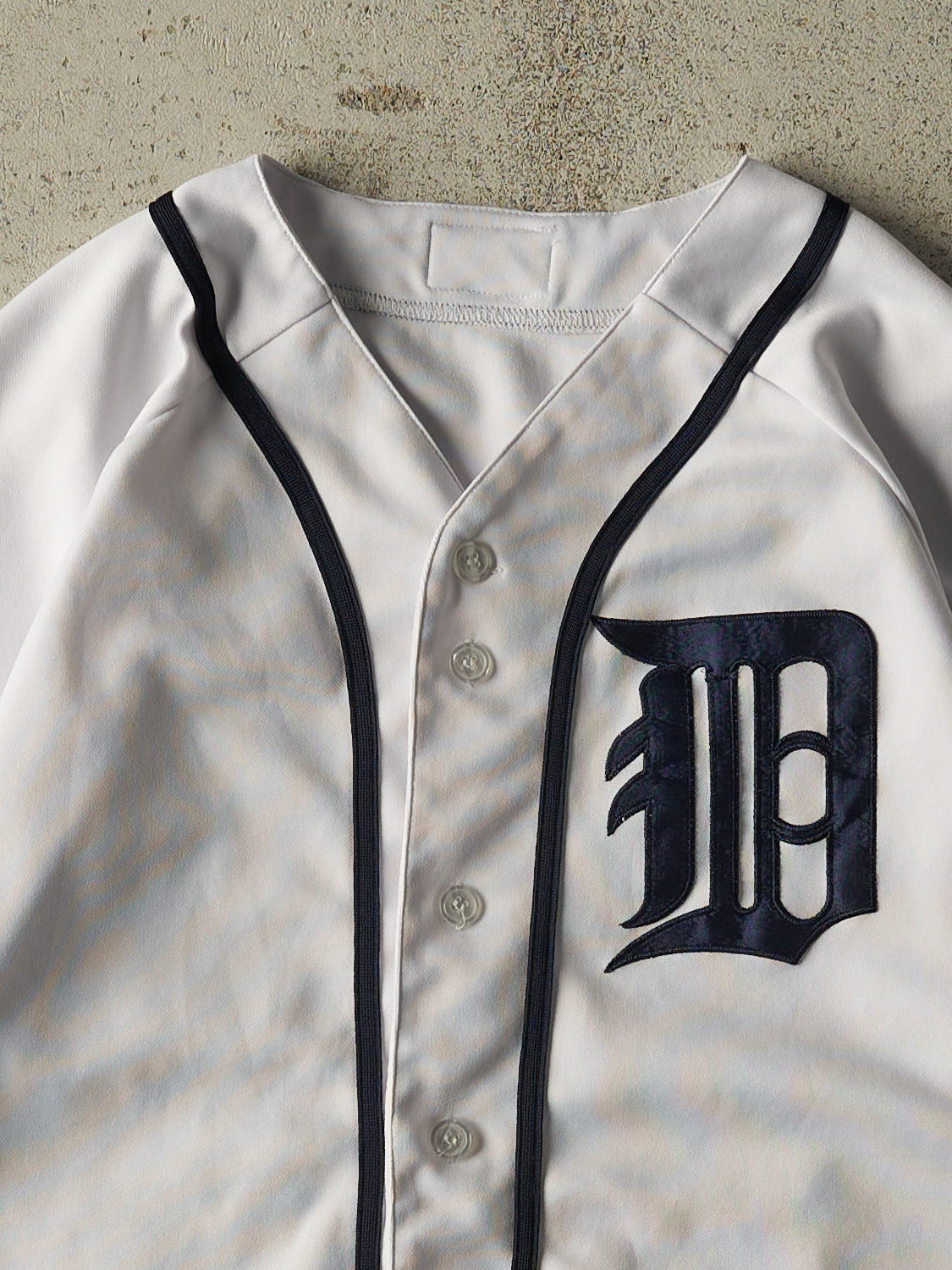 Vintage Y2K White Detroit Tigers #21 Willis Baseball Jersey (L)
