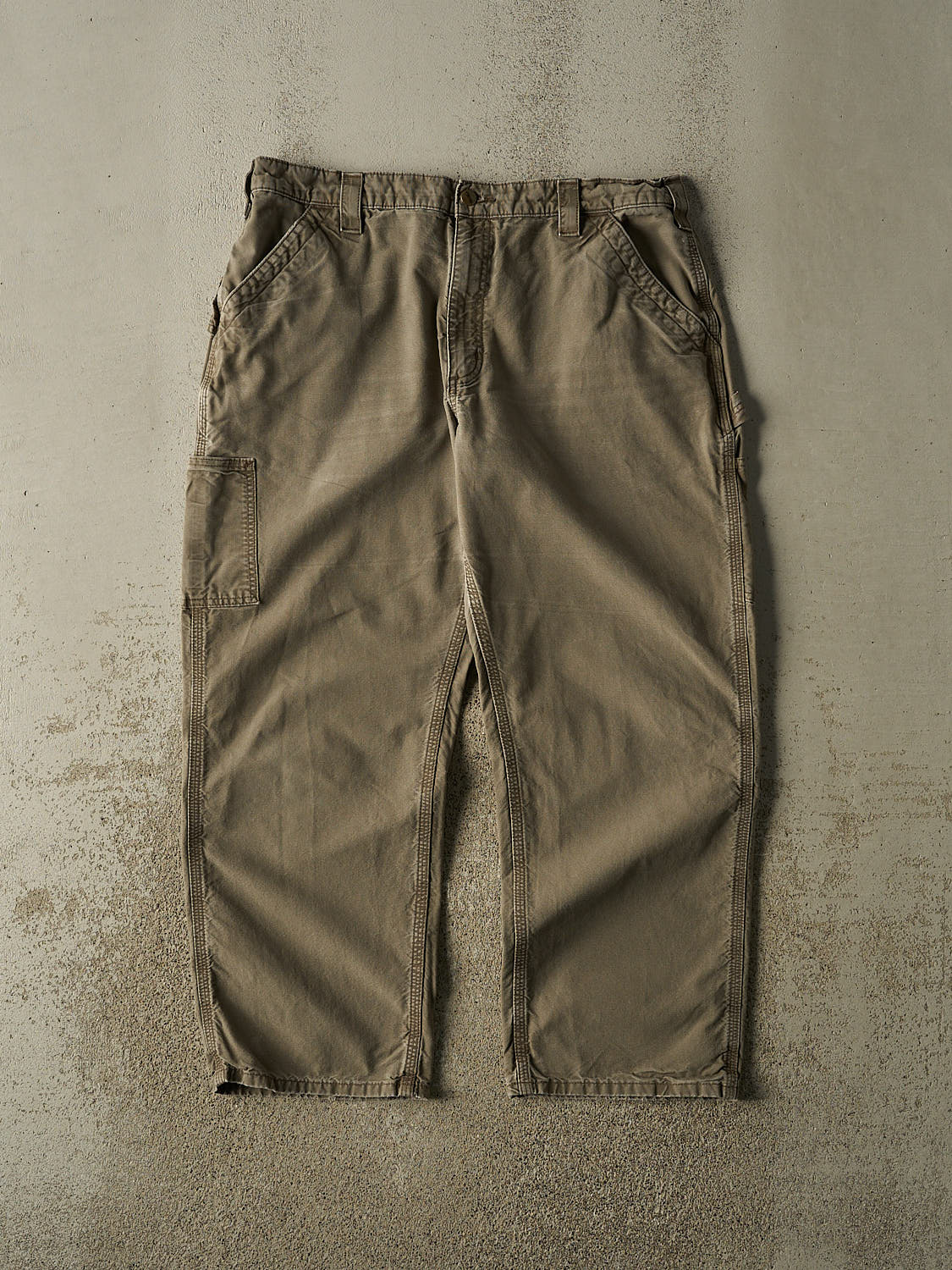 Vintage 90s Brown Carhartt Carpenter Pants (37x28)