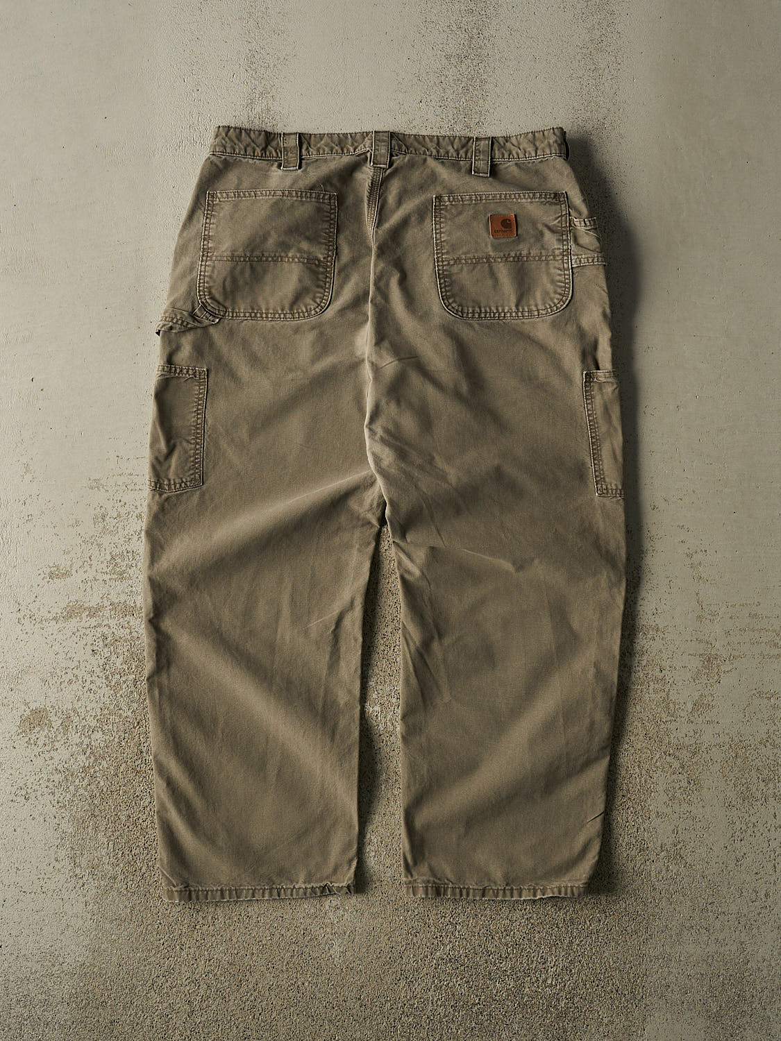 Vintage 90s Brown Carhartt Carpenter Pants (37x28)