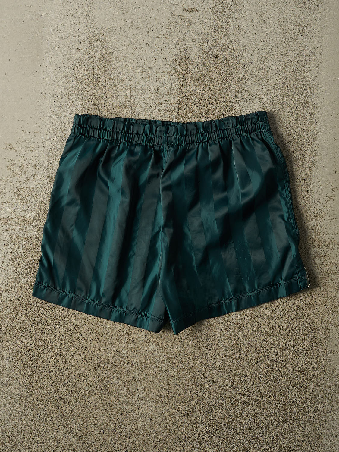 Vintage 90s Green Nike Track Shorts (34x4.5)