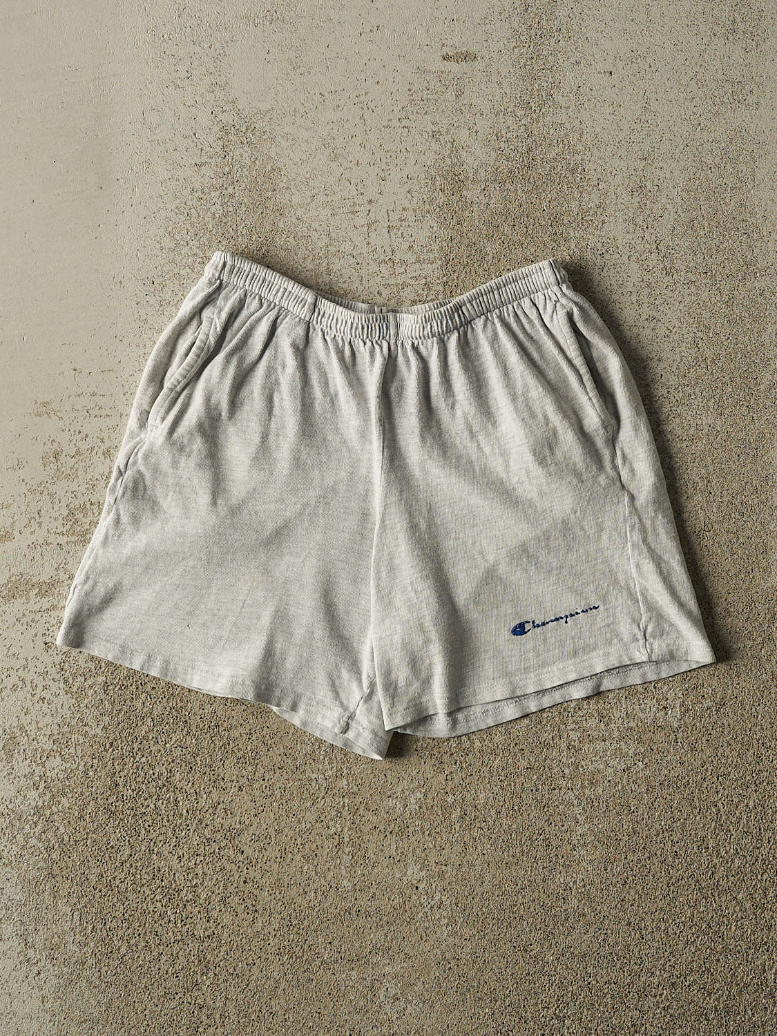 Vintage 90s Grey Champion Track Shorts (26x5)