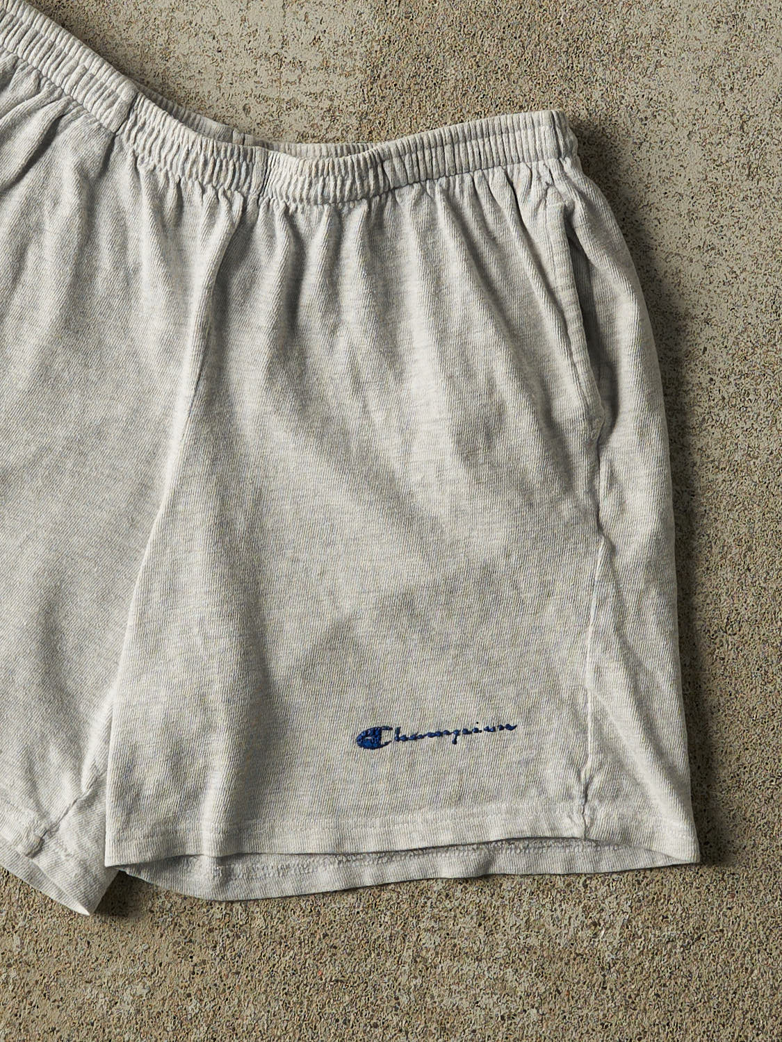 Vintage 90s Grey Champion Track Shorts (26x5)